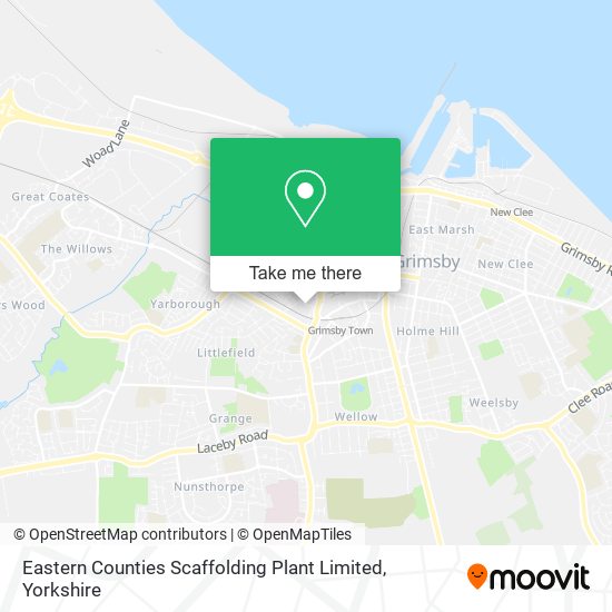 Eastern Counties Scaffolding Plant Limited map