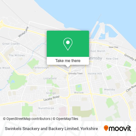 Swinkels Snackery and Backery Limited map