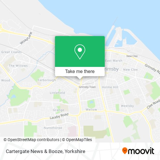 Cartergate News & Booze map