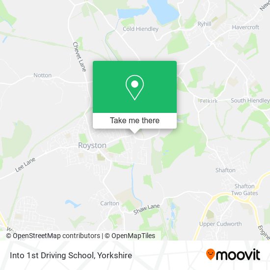 Into 1st Driving School map