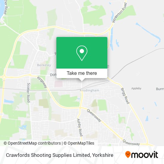 Crawfords Shooting Supplies Limited map