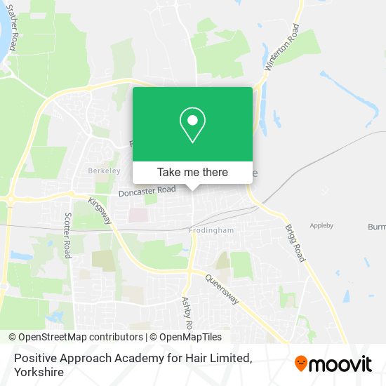 Positive Approach Academy for Hair Limited map