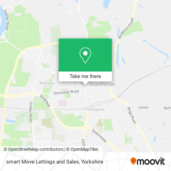 smart Move Lettings and Sales map