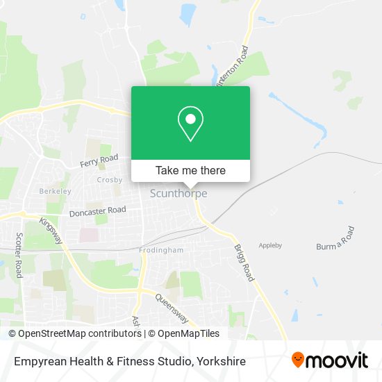 Empyrean Health & Fitness Studio map