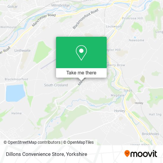 Dillons Convenience Store map