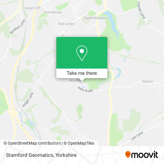 Stamford Geomatics map