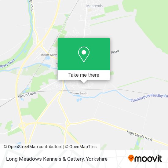 Long Meadows Kennels & Cattery map