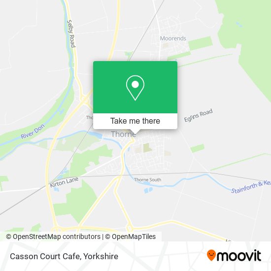 Casson Court Cafe map