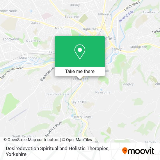 Desiredevotion Spiritual and Holistic Therapies map
