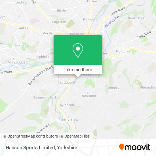 Hanson Sports Limited map