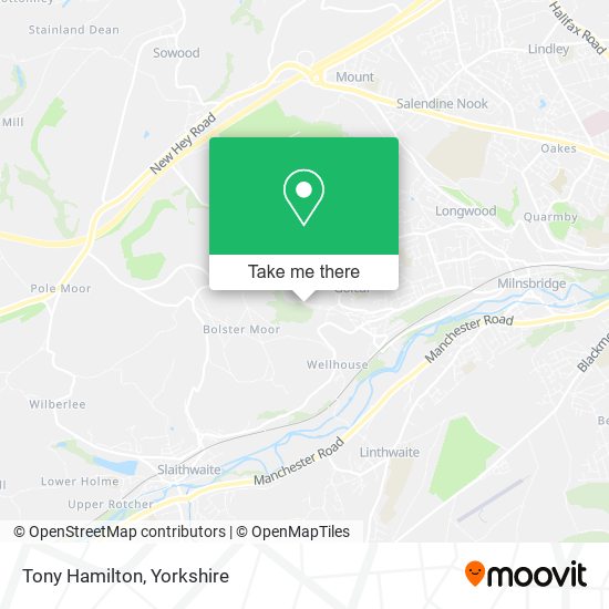 Tony Hamilton map