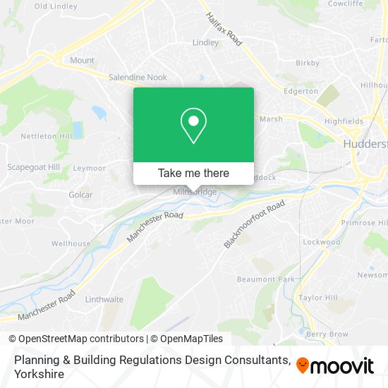 Planning & Building Regulations Design Consultants map