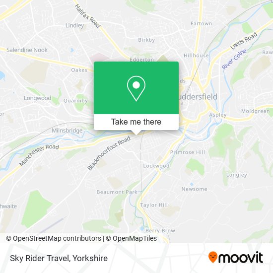 Sky Rider Travel map