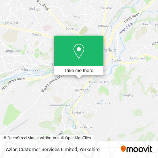 Azlan Customer Services Limited map