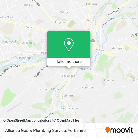 Alliance Gas & Plumbing Service map