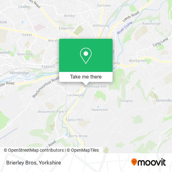 Brierley Bros map