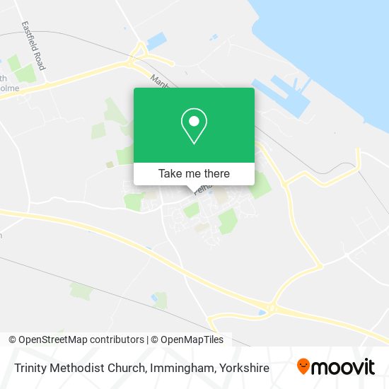 Trinity Methodist Church, Immingham map