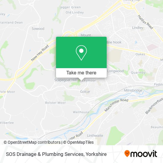 SOS Drainage & Plumbing Services map