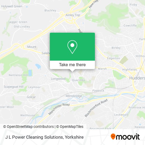 J L Power Cleaning Solutions map