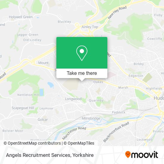 Angels Recruitment Services map