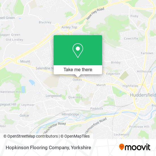 Hopkinson Flooring Company map