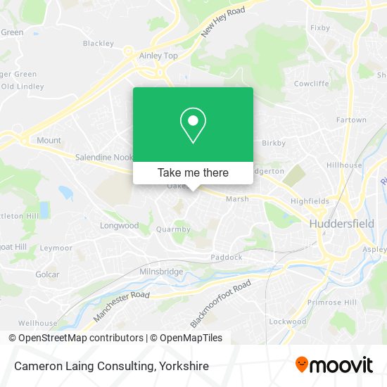 Cameron Laing Consulting map