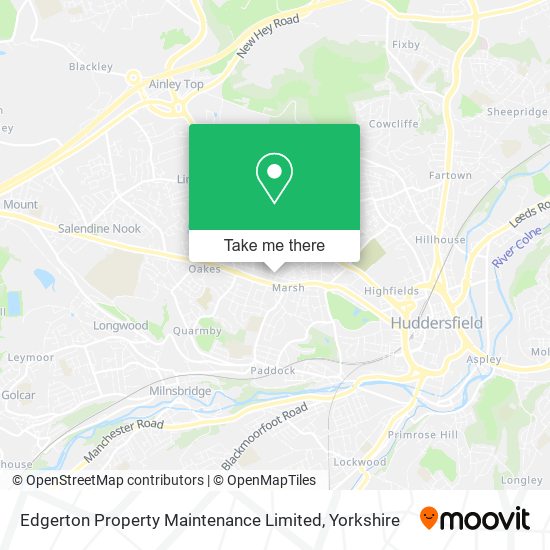Edgerton Property Maintenance Limited map