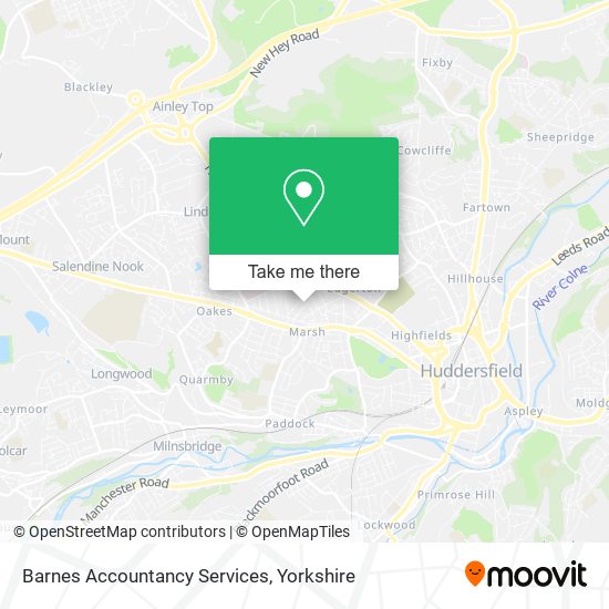 Barnes Accountancy Services map