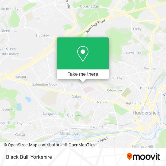 Black Bull map