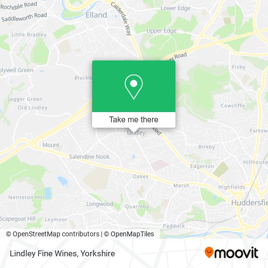 Lindley Fine Wines map