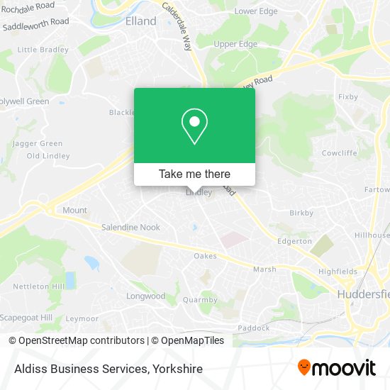 Aldiss Business Services map