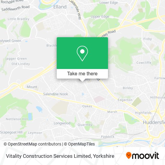 Vitality Construction Services Limited map