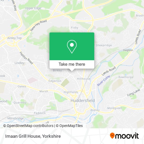 Imaan Grill House map