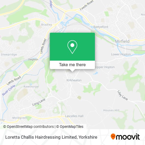 Loretta Challis Hairdressing Limited map