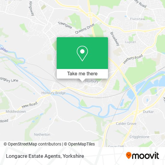 Longacre Estate Agents map