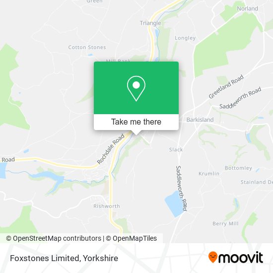 Foxstones Limited map