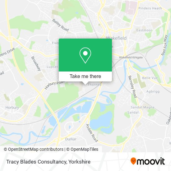 Tracy Blades Consultancy map