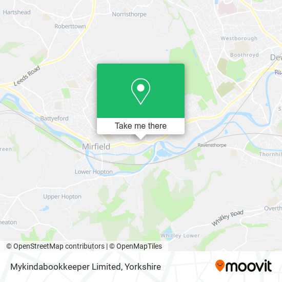 Mykindabookkeeper Limited map