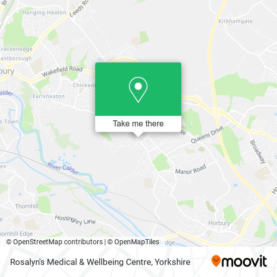 Rosalyn's Medical & Wellbeing Centre map