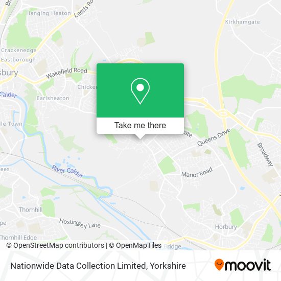 Nationwide Data Collection Limited map