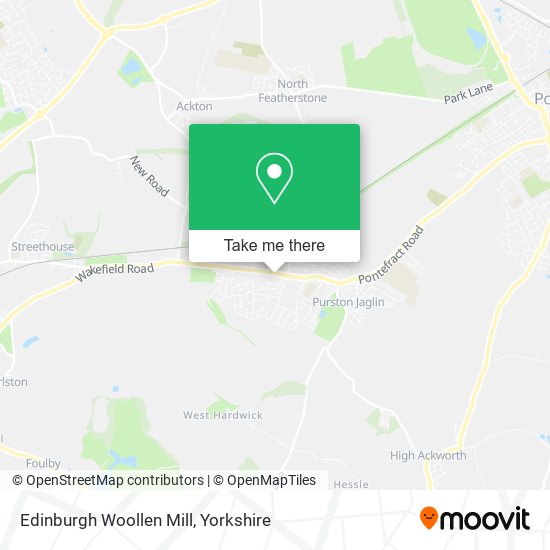 Edinburgh Woollen Mill map