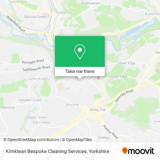 Kimklean Bespoke Cleaning Services map