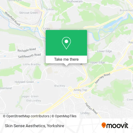 Skin Sense Aesthetics map
