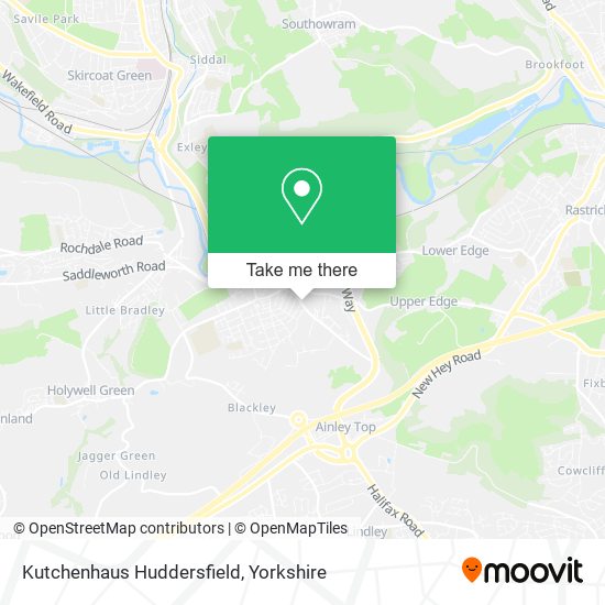 Kutchenhaus Huddersfield map