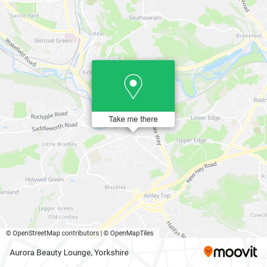 Aurora Beauty Lounge map