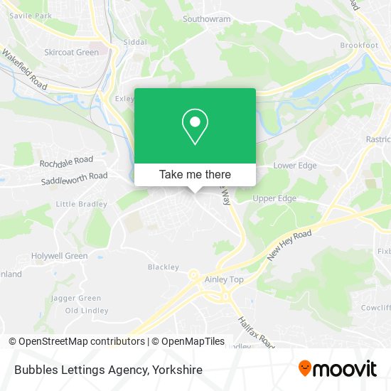 Bubbles Lettings Agency map