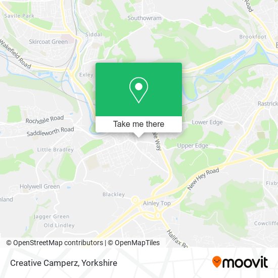 Creative Camperz map