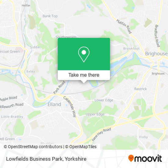 Lowfields Business Park map