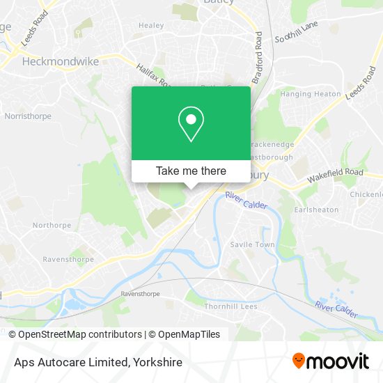 Aps Autocare Limited map