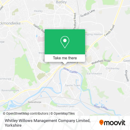 Whitley Willows Management Company Limited map